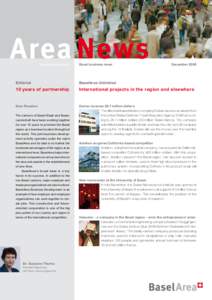 Area News www.baselarea.org www.baselarea.ch Basel business news