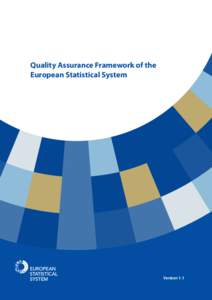 ISSNQuality Assurance Framework of the European Statistical System  Version 1.1