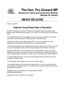 Helping Young People Stay In Education
