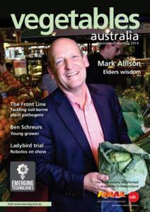 vegetables australia November/December 2014 Mark Allison Elders wisdom
