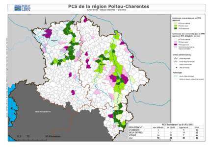 PCS de la région Poitou-Charentes ue t Charente - Deux-Sèvres - Vienne