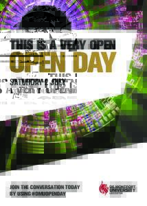 THIS IS A VERY OPEN  OPEN DAY SATURDAY 2 JULY  9.30AM–3PM (CHECK-IN FROM 9AM)