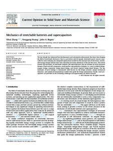 Current Opinion in Solid State and Materials Science–199  Contents lists available at ScienceDirect Current Opinion in Solid State and Materials Science journal homepage: www.elsevier.com/locate/cossms