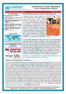 United Nations Convention against Corruption / Ethics / International asset recovery / United Nations Office on Drugs and Crime / Political corruption / Organized crime / Rule of law / Fiji Independent Commission Against Corruption / Corruption / Law / United Nations