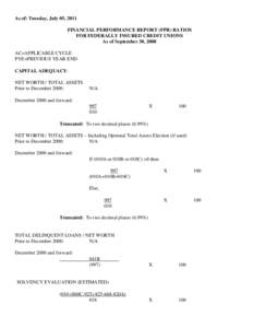 Sandie Shaw / Financial ratios / Rate of return / Futures contract