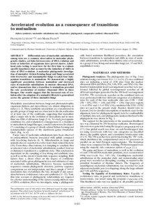 Computational phylogenetics / Phylogenetics / Bioinformatics / Mutualism / Models of DNA evolution / Ribosomal DNA / Nucleic acid sequence / Omphalina / Ficus / Biology / Symbiosis / DNA