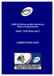 ) COMPETITIONS GUIDE 2009 UCI MOUNTAIN BIKE MARATHON WORLD CHAMPIONSHIPS — GRAZ/STATTEGG (AUT)