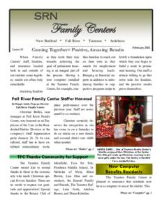 SRN  Family Centers New Bedford * Fall River * Taunton * Attleboro Issue 13