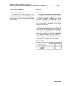 Construction / American Association of State Highway and Transportation Officials / Piping / Shallow foundation / Soil / Tunnel / Pipe / Land use / Geotechnical engineering / Civil engineering / Structural engineering