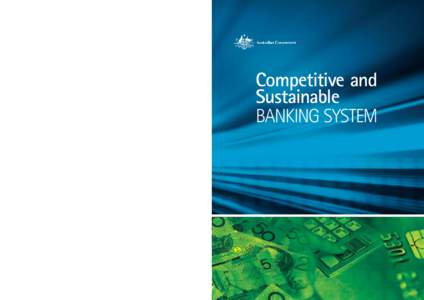 Competitive and Sustainable Banking