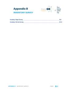 Inventory Paper Survey  B-2 Inventory On-line Survey