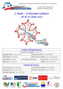 Dossier Critérium Aude 2015