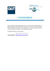 Microsoft Word - Eprints Cover Sheet.doc