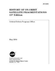 JSC[removed]HISTORY OF ON-ORBIT