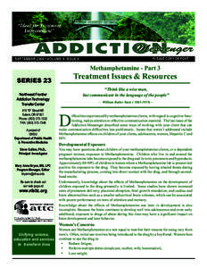 PLEASE COPY OR POST  SEPTEMBER 2006 • VOLUME 9, ISSUE 8 Methamphetamine - Part 3