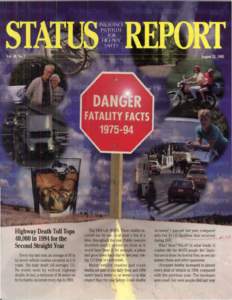 Highway Death ToU Tops 40,000 in 1994 for the Second Straight Year The 1994 toU: , 6. These deaths occurred one by ,0 at most a few at a