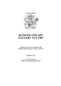 Business / Private law / Equity / Trustee / Queensland Art Gallery / Queensland / Board of directors / Corporate governance / Management / Law