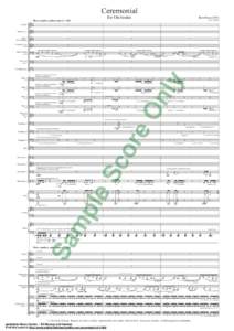 Dynamics / Musical notation / Poco