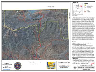 Location Map  Legend Selected County County Boundaries