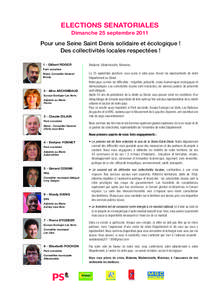 Mailing-PS_Mise en page[removed]:57 Page1  ELECTIONS SENATORIALES Dimanche 25 septembre[removed]Pour une Seine Saint Denis solidaire et écologique !