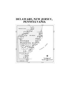 Index of Maps for the Delaware, New Jersey, and Pennsylvania ESI Atlas