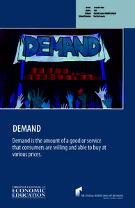 Demand - Economic Concepts Poster 2009
