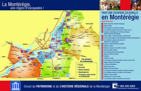 La Montérégie,  		 une région d’escapades !