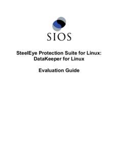   	
      SteelEye Protection Suite for Linux: