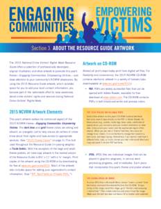 2015 National Crime Victim’s Rights Week Resource Guide, Section 3: About the Artwork