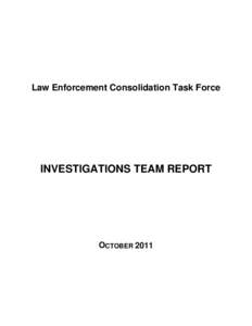 Law Enforcement Consolidation Task Force