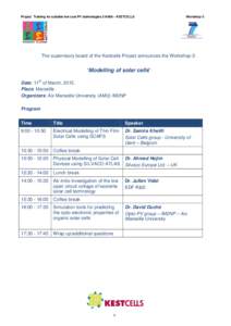 SIXTH FRAMEWORK PROGRAMME