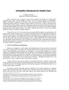 Microsoft Word - HealthCareSubsidies.doc