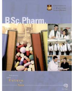 Are you ready for a challenge? The University of Manitoba offers a challenging 5-year program leading to a Bachelor or Science in Pharmacy (1 year of pre-professional studies in University 1, followed by 4 years in the