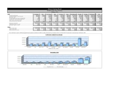 Illinois Gaming Board Monthly Credit / Check Summary February 2014 Credit Total credit issued this month..................................................................................... Total credit outstanding at th