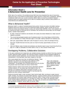 Behavioral Health Information Sheets[removed]MJB