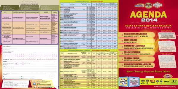 PENGURUSAN TEKNOLOGI / TECHNOMANAGEMENT  Untuk maklumat lanjut, sila hubungi: For more information on training, please contact: Talian Umum / General Line : +[removed]Pengurus / Manager