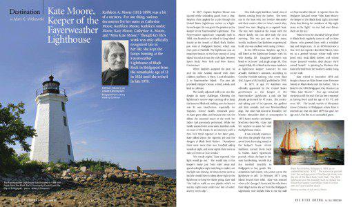 Geography of the United States / Kate Moore / Fayerweather Island / Black Rock / Seaside Park / Bridgeport /  Connecticut / Bridgeport Harbor / Lighthouse / Bridgeport Harbor Light / Fairfield County /  Connecticut / Long Island Sound / Connecticut