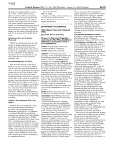 Federal Register / Vol. 77, No[removed]Thursday, August 16, [removed]Notices Q–20 sonar testing activities, and no more than a small number of any affected species will be taken in the form of short-term Level B behaviora