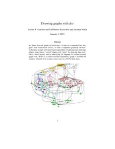 Graph theory / Discrete mathematics / DOT / Graph drawing / Mathematical software / Graph / Tree / Trivial Graph Format / GraphStream