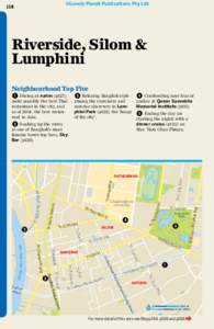 ©Lonely Planet Publications Pty Ltd  118 Riverside, Silom & Lumphini