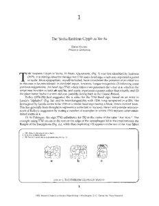 1985 Research Reports on Ancient Maya Writing 1. Washington, D.C.: Center for Maya Research.  