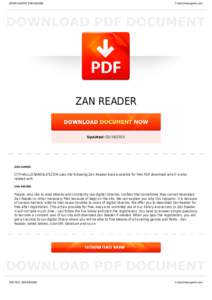 E-books / Electronic publishing / Reader / Wonder Twins / Zan / E-reader / Portable Document Format