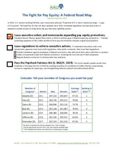 Economy / Employment compensation / Sexism / Gender equality / Labor rights / Public economics / Equal pay for equal work / Paycheck Fairness Act / Gender pay gap / Equal Pay Act / Salary / Discrimination