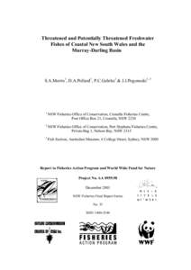 Macquarie perch / Mountain galaxias / Trout cod / Golden perch / Australian grayling / Australian bass / Stream capture / Murray cod / River blackfish / Fish / Freshwater fish of Australia / Percichthyidae