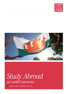 Study Abroad at Cardiff University astudio tramor at Brifysgol Caerdydd