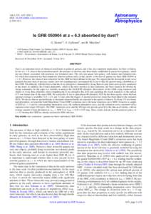 Astronomy & Astrophysics A&A 532, A45[removed]DOI: [removed][removed]