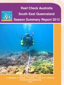 Reef Check Australia South East Queensland Season Summary Report[removed]Reef Check Foundation Ltd