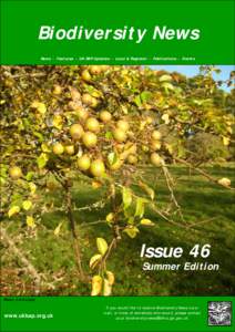 Biodiversity News - Issue 46