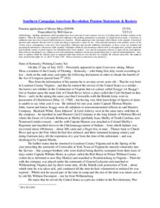 Commander-in-Chief /  Ireland / Ghazipur / Williamsburg /  Virginia / Loudoun County /  Virginia / Virginia / Affidavit / British people / Southern United States / Confederate States of America / Charles Cornwallis /  1st Marquess Cornwallis