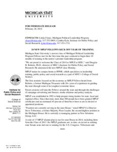 Michigan State University / Committee on Institutional Cooperation / Oak Ridge Associated Universities / Steve Tobocman / Rick Snyder / Lansing /  Michigan / Thomas M. Cooley Law School / University of Detroit Mercy / University of Michigan / Michigan / North Central Association of Colleges and Schools / Association of Public and Land-Grant Universities